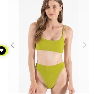 NWT ONEONE Taylor Bikini in Queensland Crinkle